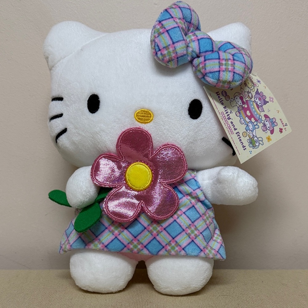 Hello Kitty Sanrio Easter spring plush
